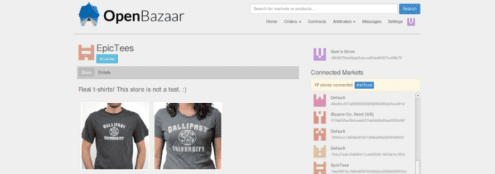 탈중앙화된 시장이 전자상거래 스타들을 죽인다: OpenBazaar 1