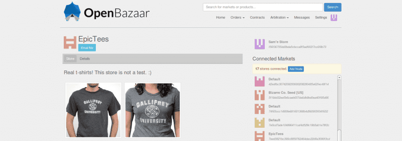 탈중앙화된 시장이 전자상거래 스타들을 죽인다: OpenBazaar 2