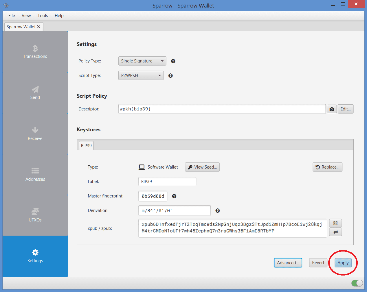 Bitcoin Wallets For Beginners, Part Four: Installing Sparrow Wallet 15
