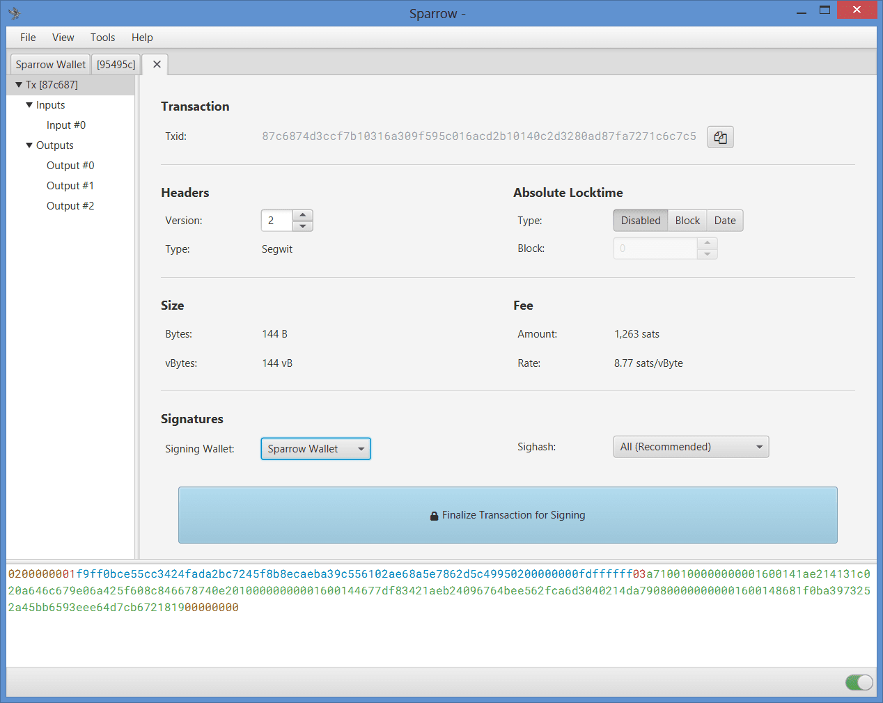 Bitcoin Wallets For Beginners, Part Four: Installing Sparrow Wallet 23