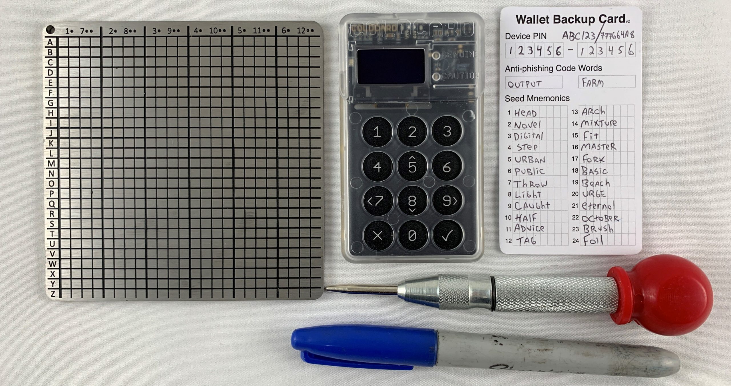 How To Protect Your Bitcoin From Emergency With The BitPlates Domino 10