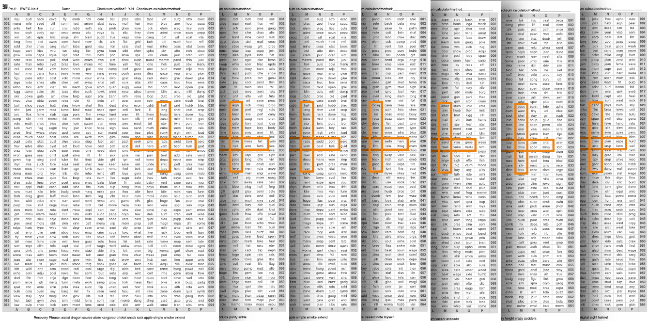 Border Wallets: A New Way to Create and Easily Memorize Bitcoin Seed Phrases 9