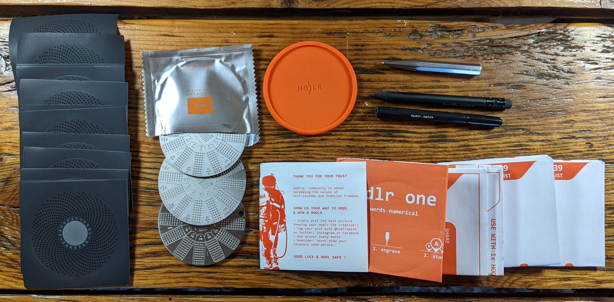 How To Back Up Your Bitcoin In Case Of Emergency With The Hodlr One Titanium 5