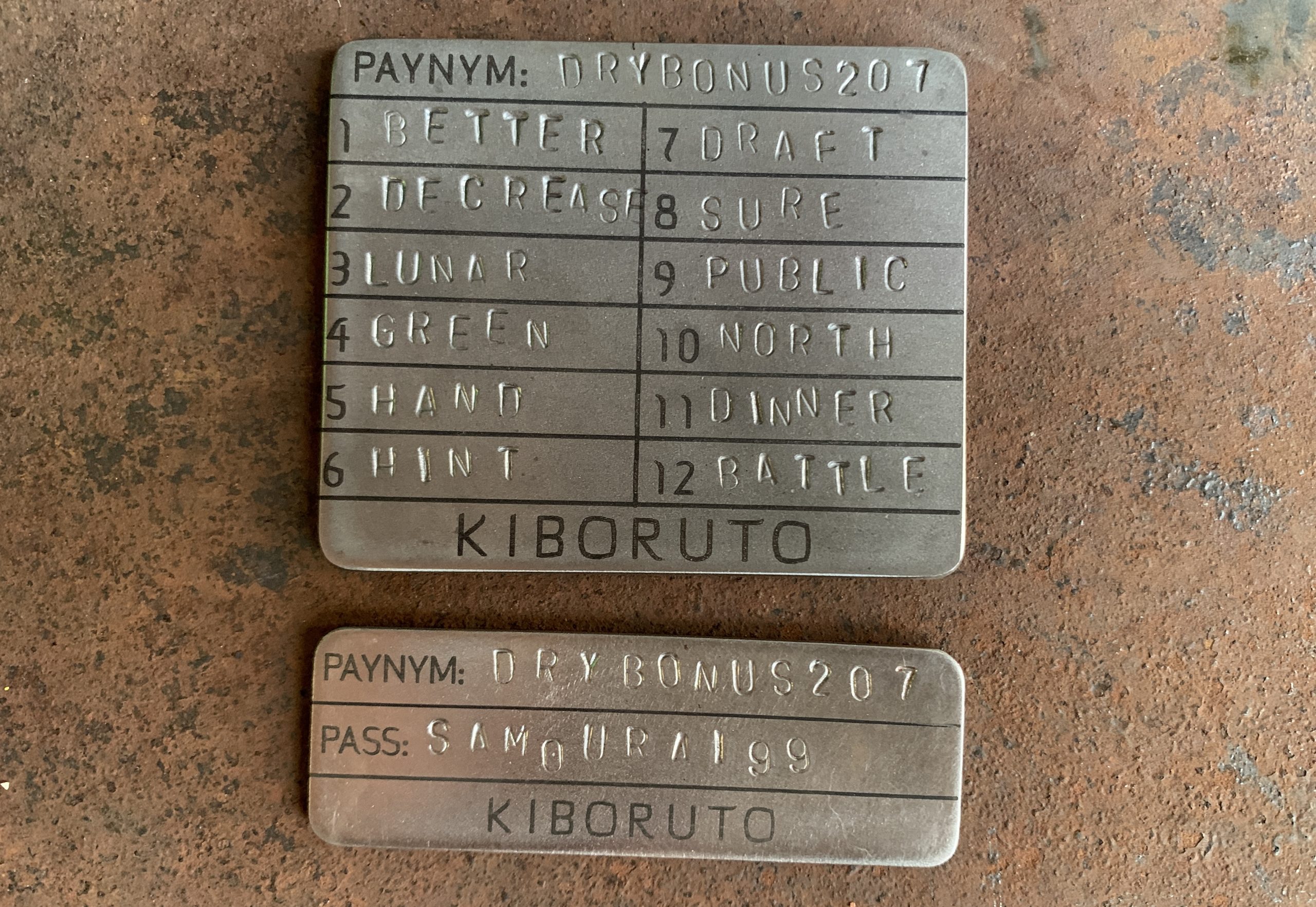 How To Protect Your Bitcoin Seed Phrase With The Kiboruto Stainless-Steel Backup 4 비트코인 시드 문구를 키보루토 스테인리스 스틸 백업으로 보호하는 방법 5