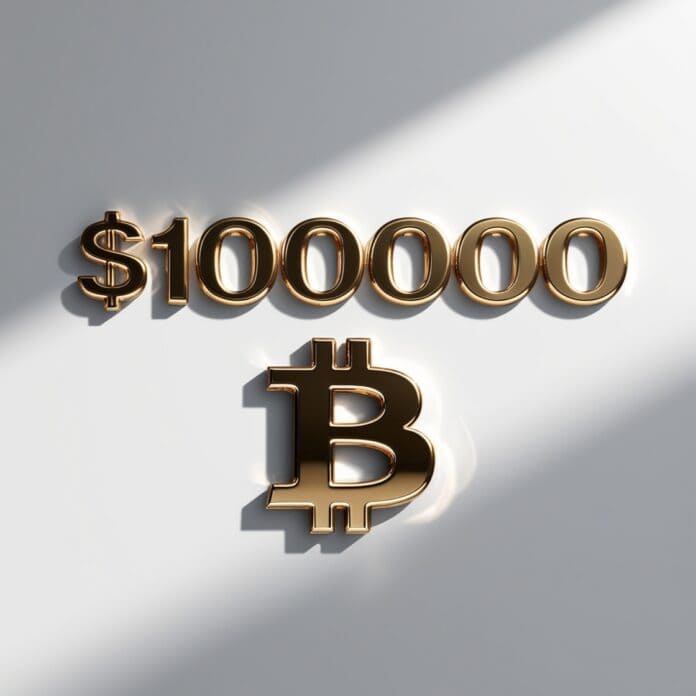 100K 달러 전에 가능한 한 많은 비트코인을 사세요. 1