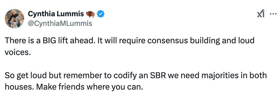 Trump’s Digital Assets Executive Order May Not Last — Senator Lummis is Doing it Right 1 트럼프의 디지털 자산 행정명령은 오래가지 않을 수 있다 — 루미스 상원의원이 제대로 하고 있다 2