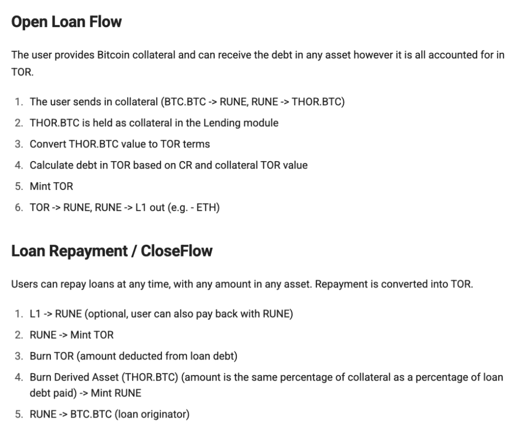 THORChain의 대출 서비스에서 비트코인을 회수해야 하는 이유 3