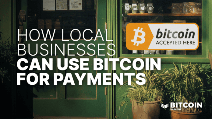 How Local Businesses Can Use Bitcoin For Payments 1