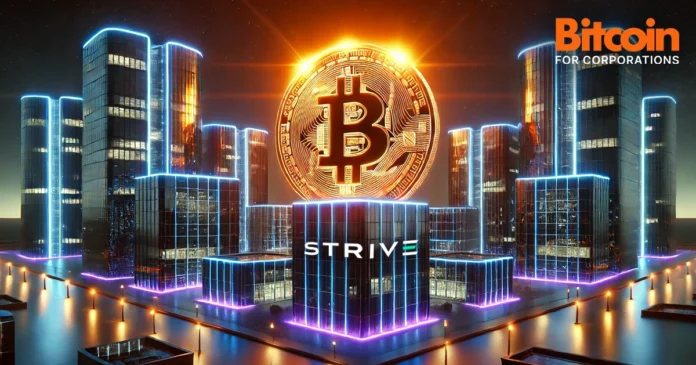 스트라이브, 전략 세계 2025에서 새로운 비트코인 재무 청사진 공개 1