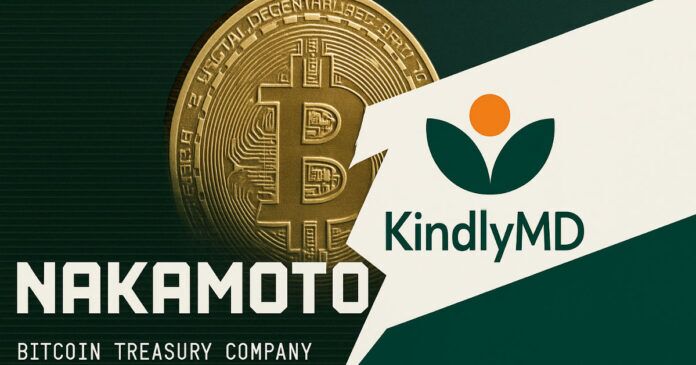 KindlyMD 주주, 비트코인 재무 회사 나카모토와의 합병 승인 1