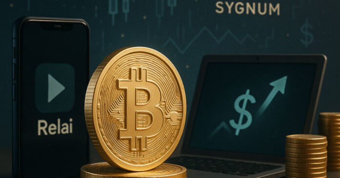 Relai가 Sygnum Bank와 협력하여 비트코인 담보 대출을 출시합니다. 1