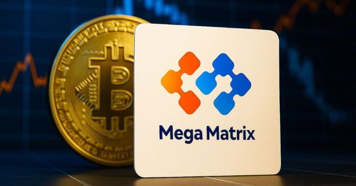 메가 매트릭스, 비트코인 재무 전략을 위한 첫 번째 12 BTC 구매 발표 1