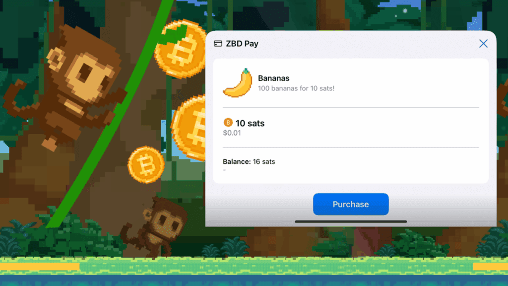 애플, ZBD가 지원하는 비트코인 마이크로트랜잭션을 통합한 최초의 iOS 게임 승인 3