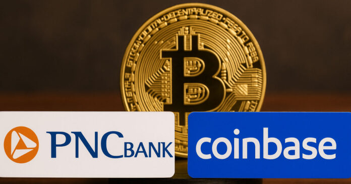 PNC 은행, 비트코인 및 암호화폐 서비스 출시를 위해 코인베이스와 파트너십 체결 1